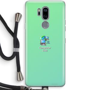 Win98: LG G7 Thinq Transparant Hoesje met koord