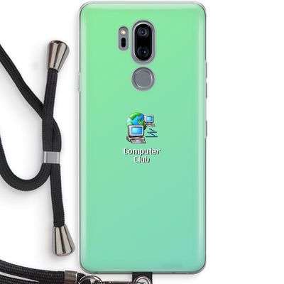Win98: LG G7 Thinq Transparant Hoesje met koord
