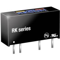 RECOM RK-1212S DC/DC-converter, print 12 84 mA 1 W Aantal uitgangen: 1 x Inhoud 1 stuk(s)