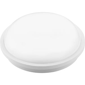 LED Plafondlamp - Badkamerlamp - Artony - 20W - Helder/Koud Wit 6400K - Waterdicht IP65 - Opbouw - Rond - Wit