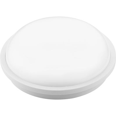 LED Plafondlamp - Badkamerlamp - Artony - 20W - Helder/Koud Wit 6400K - Waterdicht IP65 - Opbouw - Rond - Wit