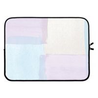 Square pastel: Laptop sleeve 15 inch