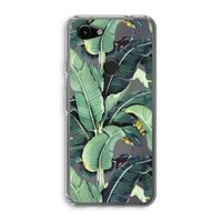 Bananenbladeren: Google Pixel 3a Transparant Hoesje Bananenbladeren: Google Pixel 3a Transparant Hoesje
