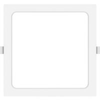 LED Downlight Pro - Aigi Trinko - Inbouw Vierkant 20W - Helder/Koud Wit 6500K - Mat Wit - Kunststof - 224mm