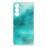 Smartphone hoesje Samsung Galaxy A54 5G Painting Blue
