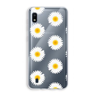 Margrietjes: Samsung Galaxy A10 Transparant Hoesje