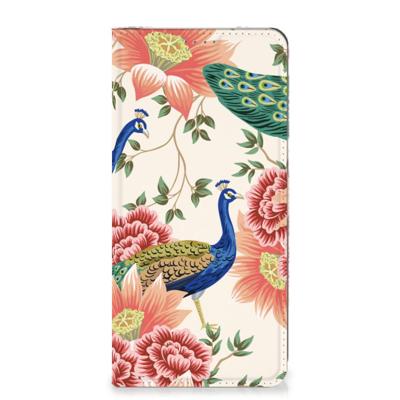 Smartphone hoesje voor Google Pixel 8 Pro Pink Peacock