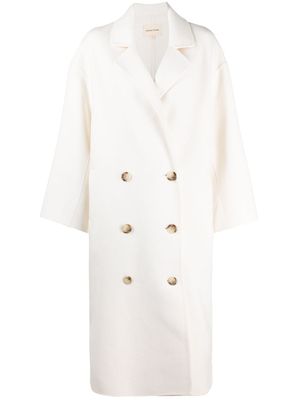 LouLou de Saison manteau à boutonnière croisée - Blanc
