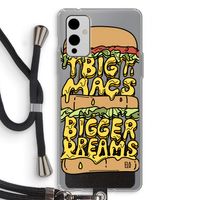 Big Macs Bigger Dreams: OnePlus 9 Transparant Hoesje met koord