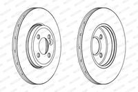 Remschijf FERODO, Remschijftype: Geventileerd: , u.a. für Mini