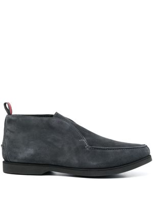 Kiton derbies en daim - Gris