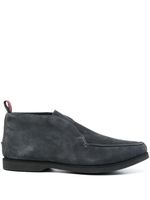 Kiton derbies en daim - Gris - thumbnail