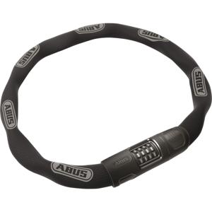 Abus kettingslot 8808c/110 - zwart, 8mm vierkant, instelbare code