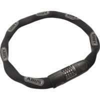 Abus kettingslot 8808c/110 - zwart, 8mm vierkant, instelbare code