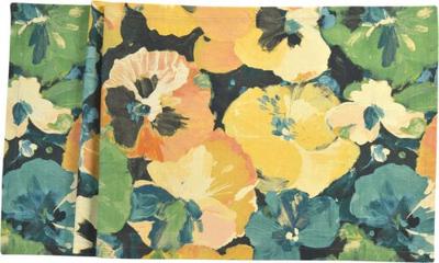 Sander Sander tafelloper Florence 50x140 Fb. 07 - Saffron/Blue