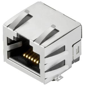 Weidmüller RJ45C3 S1U DE4N RL RJ45-aansluitstekker CAT 3 2562940000 Bus, inbouw horizontaal Aantal polen (sensoren) 8 Zilver, Zwart 200 stuk(s)