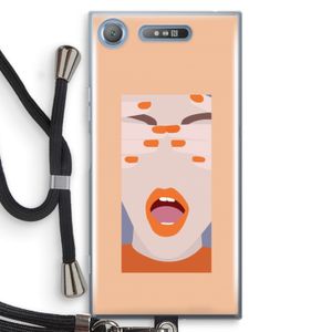 Surprise: Sony Xperia XZ1 Transparant Hoesje met koord