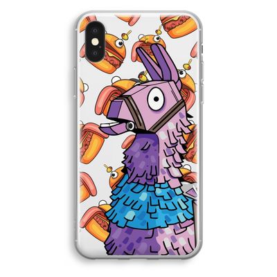Loot Burger: iPhone XS Transparant Hoesje Loot Burger: iPhone XS Transparant Hoesje