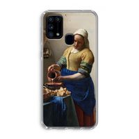 The Milkmaid: Samsung Galaxy M31 Transparant Hoesje