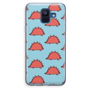 Dinosawrr: Samsung Galaxy A6 (2018) Transparant Hoesje