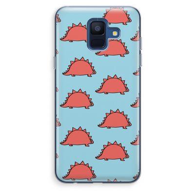 Dinosawrr: Samsung Galaxy A6 (2018) Transparant Hoesje
