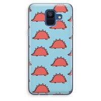 Dinosawrr: Samsung Galaxy A6 (2018) Transparant Hoesje