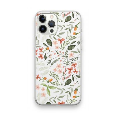 Sweet little flowers: iPhone 12 Pro Max Transparant Hoesje