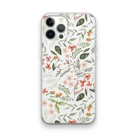 Sweet little flowers: iPhone 12 Pro Max Transparant Hoesje
