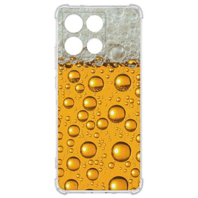 TPU Telefoonhoesje Motorola Moto G56 - Bier backcover