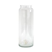 TAK Design - Drinken Waterglas XL Handgemaakt 10/30 Gold Triangle - Glas - Goud - thumbnail