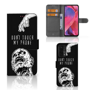 Portemonnee Hoesje OPPO A54 5G | A74 5G | A93 5G Zombie