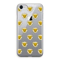 Leeuwenkoppen: iPhone 8 Transparant Hoesje