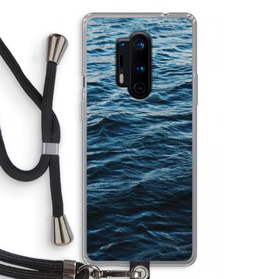 Oceaan: OnePlus 8 Pro Transparant Hoesje met koord