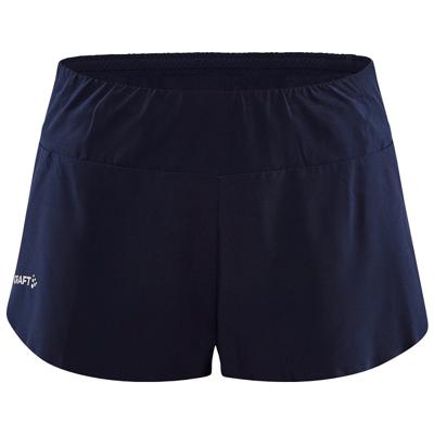 Craft Hypervent Split Short hardloopbroek blauw dames S