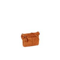 Justified Bags Justified Bags® Roma Top Zip Cognac