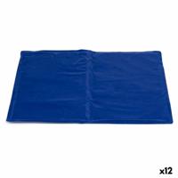 Kleed voor honden Mascow Blauw Schuim Gel 39,5 x 1 x 50 cm Verfrissend (12 Stuks)