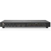 HDMI© Matrix-Switch | 2 x 4-Poorts | 4x HDMI© Input | 1x Optisch S/PDIF / 2x 3,5 mm / 2x HDMI©