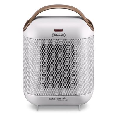 Delonghi hfx30c18.iw keramische kachel wit/bruin