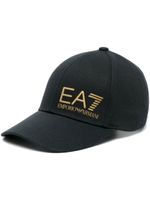 Ea7 Emporio Armani casquette à logo embossé - Noir