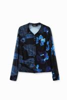 Tulen T-shirt arty patch - BLUE - M