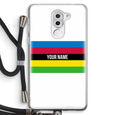 WK Wielrennen: Honor 6X Transparant Hoesje met koord