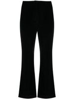 Nanushka pantalon court à coupe évasée - Noir