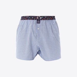 Boxer Blauw Ruit