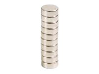 Magneet dia. 8 x 3mm 10 stuks - Velleman