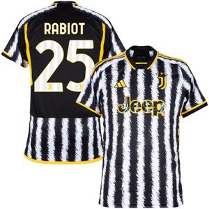 Juventus Shirt Thuis 2023-2024 + Rabiot 25