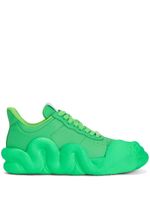 Giuseppe Zanotti baskets Cobras à semelle structurée - Vert