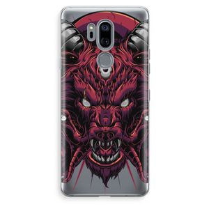 Hell Hound and Serpents: LG G7 Thinq Transparant Hoesje