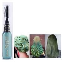 Eenmalige haar tijdelijke kleur Haarverf niet-toxisch DIY haarkleur mascara Dye crème haar (groen) Eenmalige haar tijdelijke kleur Haarverf niet-toxisch DIY haarkleur mascara Dye crème haar (groen)