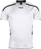 SALE! Hummel 110005 Preston Shirt SS - White/Black - Maat 152