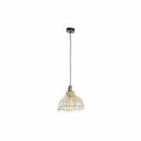 Plafondlamp DKD Home Decor Bruin Multicolour Metaal vlechtwerk 50 W Stads 220 V 30 x 30 x 29 cm